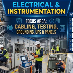 Electrical and Instrumentation HSE JSA Bundle | Cabling, Testing, UPS & Panel Risk Assessments