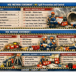 HSE Method Statement Bundle | Environmental Compliance & Workforce Welfare image 2