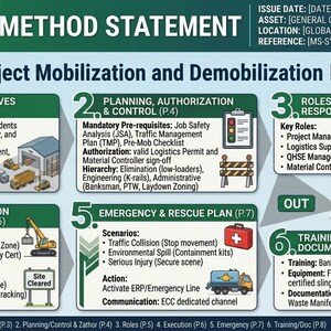 Megabundel HSE Method Statement | Bouw, E&I, mechanische veiligheid en milieuveiligheid afbeelding 2