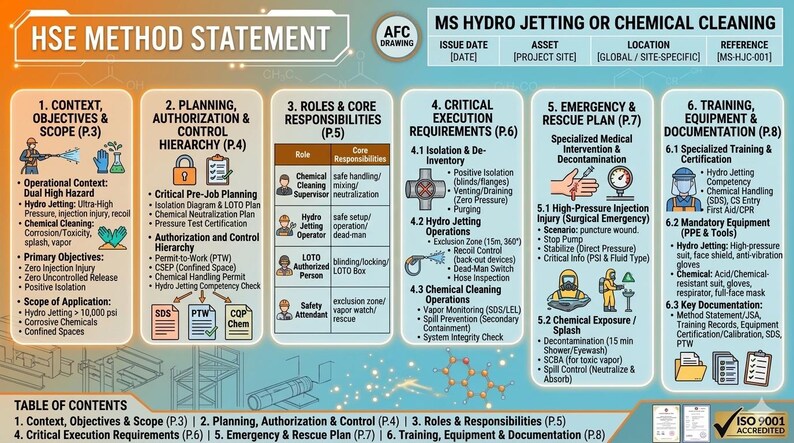 Megabundel HSE Method Statement | Bouw, E&I, mechanische veiligheid en milieuveiligheid afbeelding 10