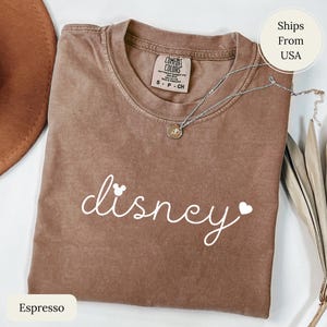Camiseta de Disney, camiseta de Disney World, sudadera unisex, sudaderas de Disney, camiseta de viaje de 2026, regalo de Disney, camiseta de vacaciones familiares imagen 8