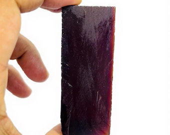Lab Grown Red Ruby Slab, Rough Gemstone for Jewelry, Healing (675CT)