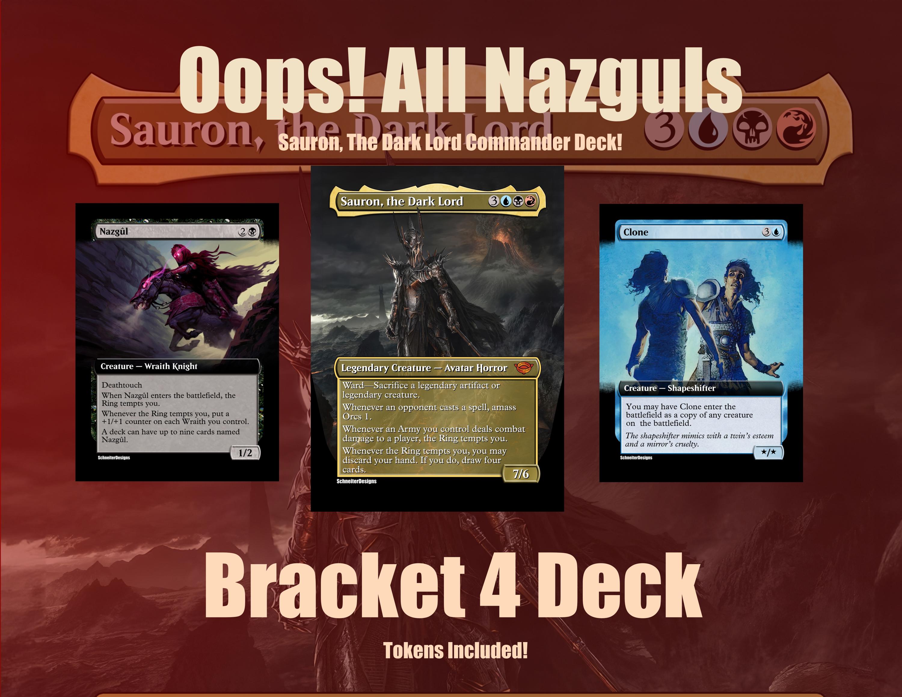 mtg sauron commander deck upgrade Amazon.com: Magic: The Gathering The Lord of The Rings: Tales of  Middle-Earth Commander Deck 4 + Collector Booster Sample Pack : Toys & Games main image 0