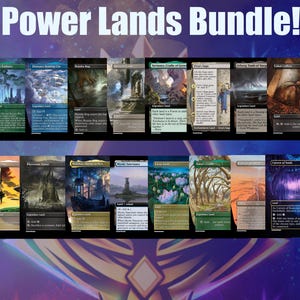 Magic The Gathering Proxy Set – EDH Lands Bundle imagem 8