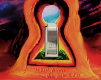 Blacklight UV Light Switch Cover: Trippy Psychedelic Art by Vincent Monaco