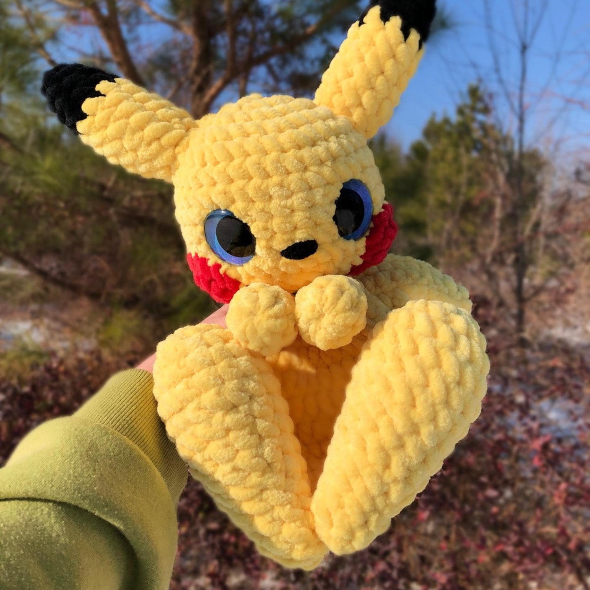 ピカチュウかぎ針編み - Etsy 日本