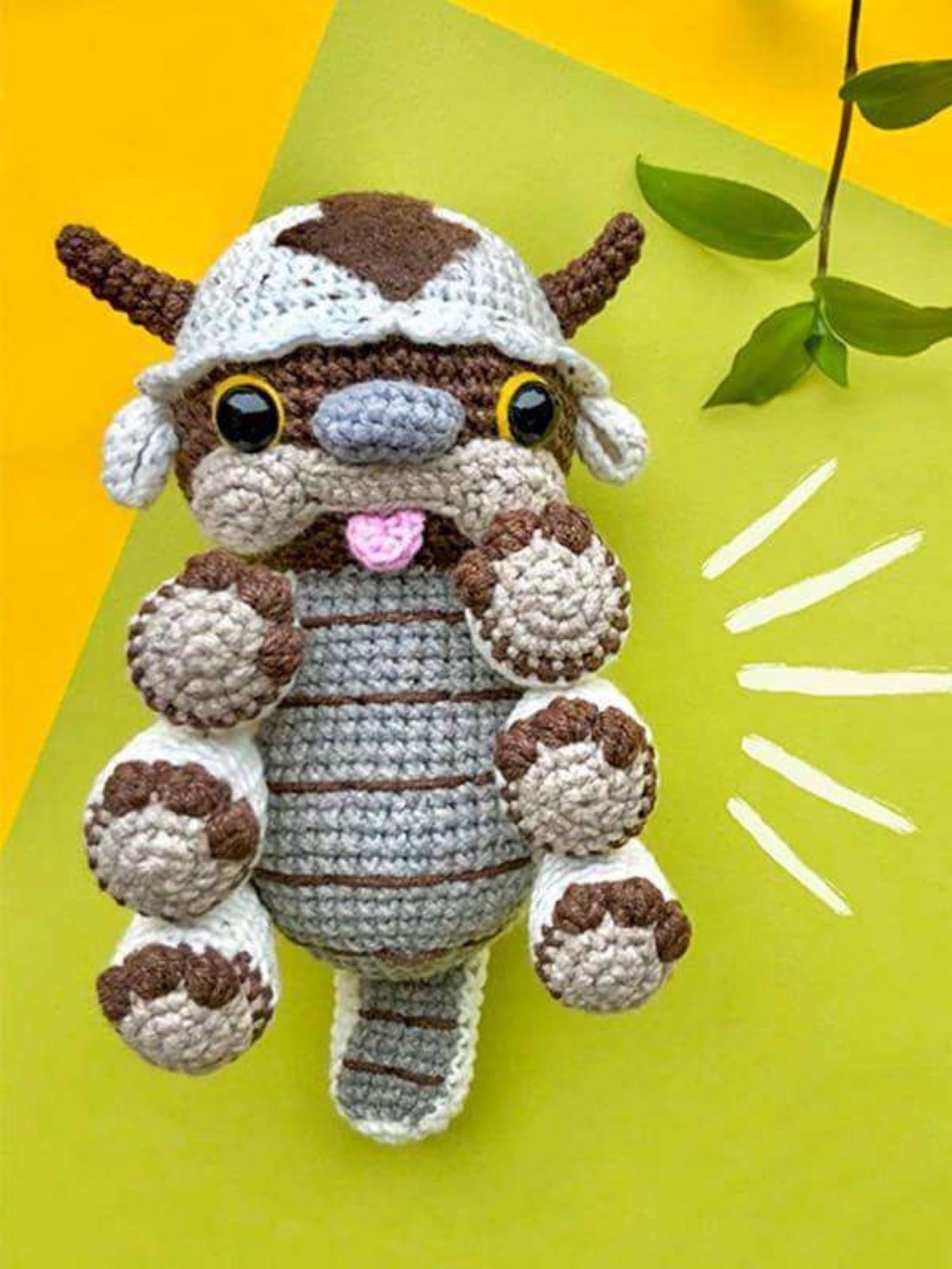 Appa Flying Bison Amigurumi Plush Pattern