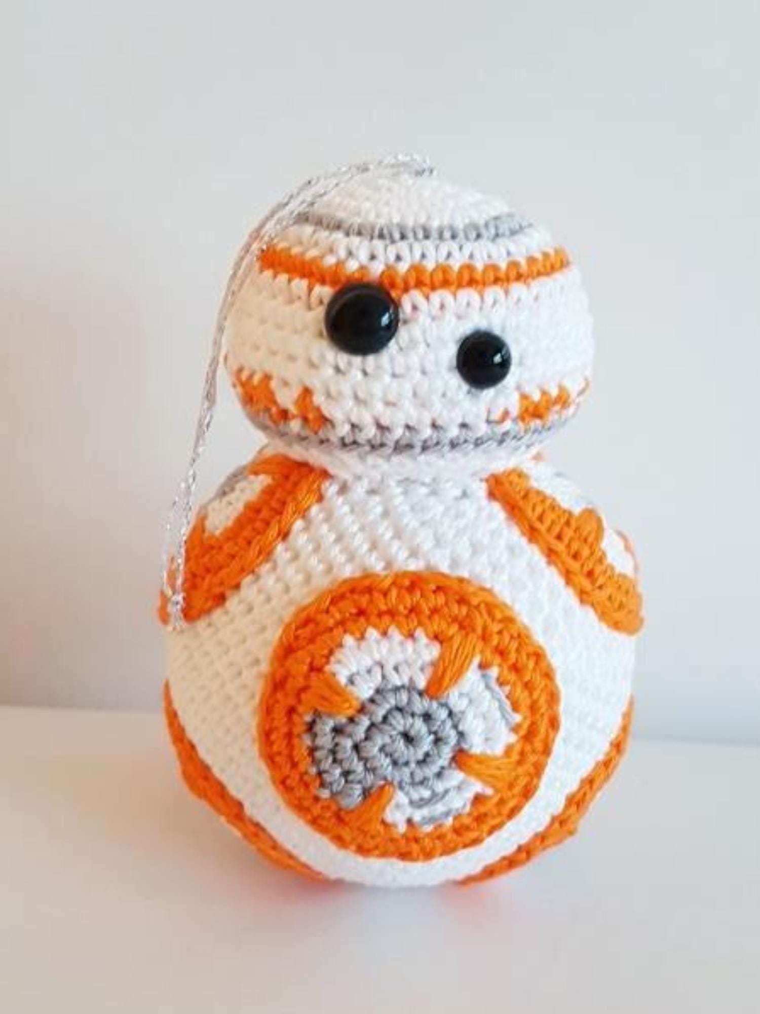 BB-8 Crochet Pattern PDF, Star Wars Inspired Amigurumi Droid, Baby Toy ...