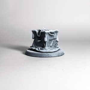 Miniature Models for D&D, Dungeons and Dragons Zenithal Primed Large Mega Monsters, Owlbear, Stone Golem, Giant, Gelatinous Cube, Cerebus image 8