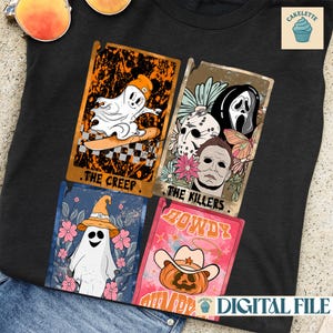 Slashers Png, Retro Halloween png, Horror Movie Png, Horror Halloween Sublimation, Scary Movie Png, Horror Png, Halloween Graphic Trendy Png