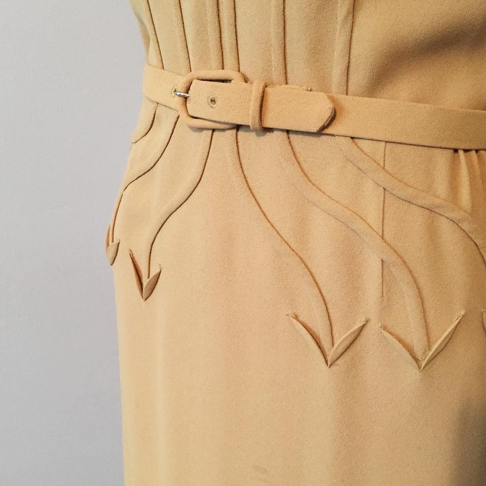 Harvest Gold Dress - Etsy