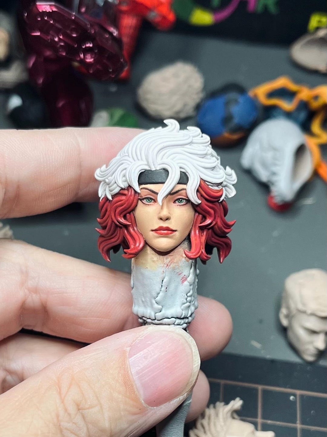 Rouges Head Rouge Headsculpt for Actionfigure - Etsy