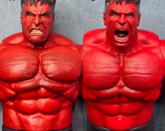 レッドハルクの叫び顔ヘッドスカルプト キャプテン・アメリカ ブレイブ