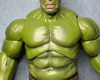 Tête sculptée de Hulk BrandNew Day pour figurine articulée