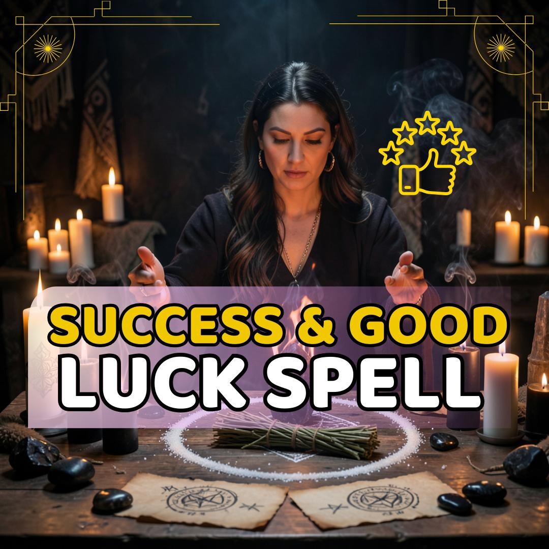 Powerful Good Luck Spell Same Day Money Success Ritual, Fast ...