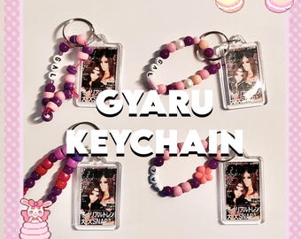 PORTE-CLÉS GYARU Y2K - Tsuyome - Agejo - style kuro gal