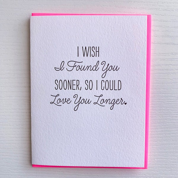 Valentines Day Card, Love Card for Boyfriend, for Husband, or Wife. Just Because Card for husband or boyfriend.