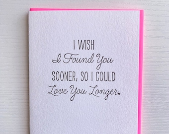 Valentines Day Card, Love Card for Boyfriend, for Husband, or Wife. Just Because Card for husband or boyfriend.