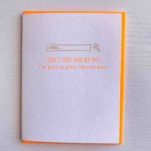 Swipe Right Card Love Card - Carte d’amour pour les rencontres sur Internet. Carte typographique. Tinder Card. Bumble Card