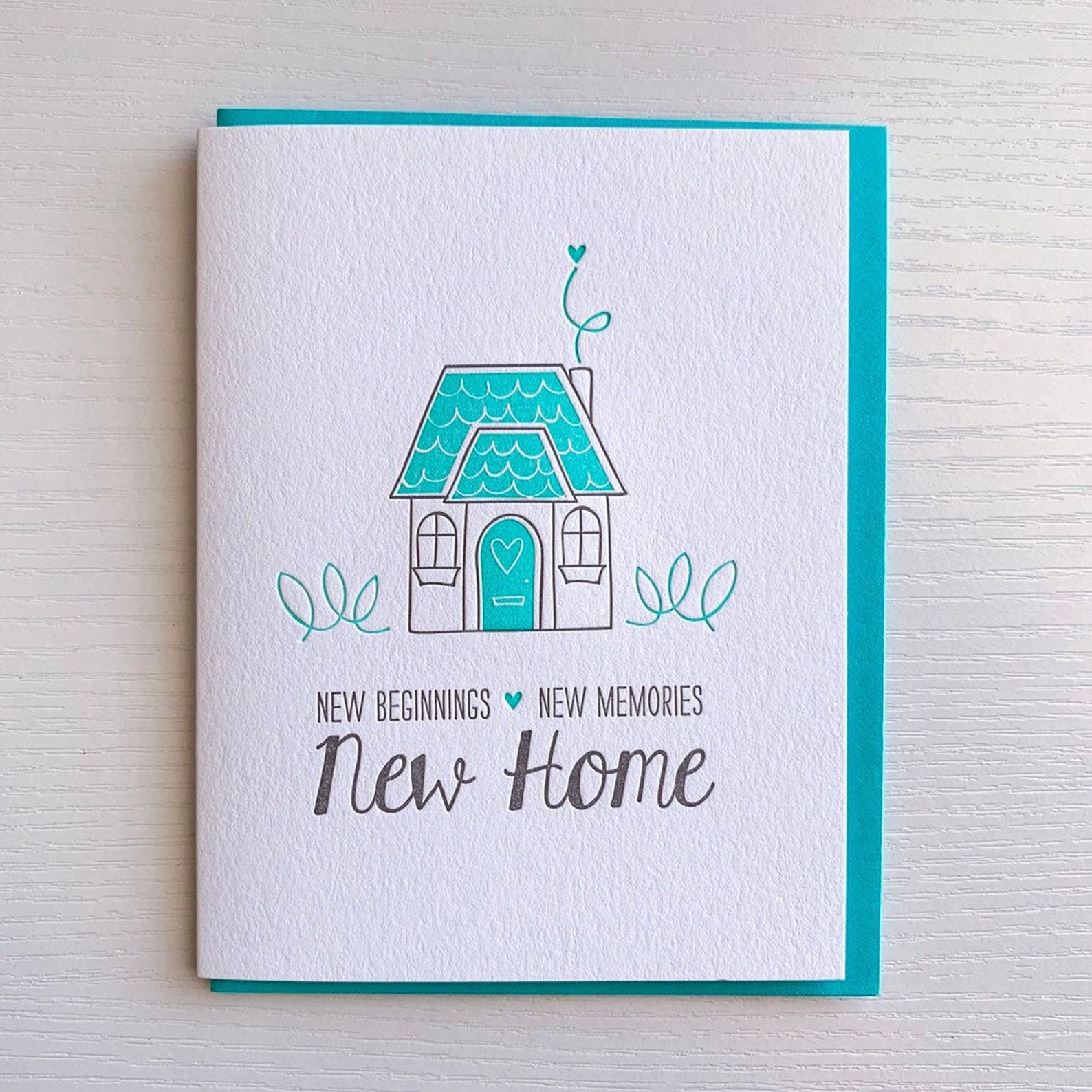 thumbnail image 2 of Poem New Home Card - New House Card - Congratulations House Card - Housewarming Card - Gold Foil Card - UK 2 of 12
