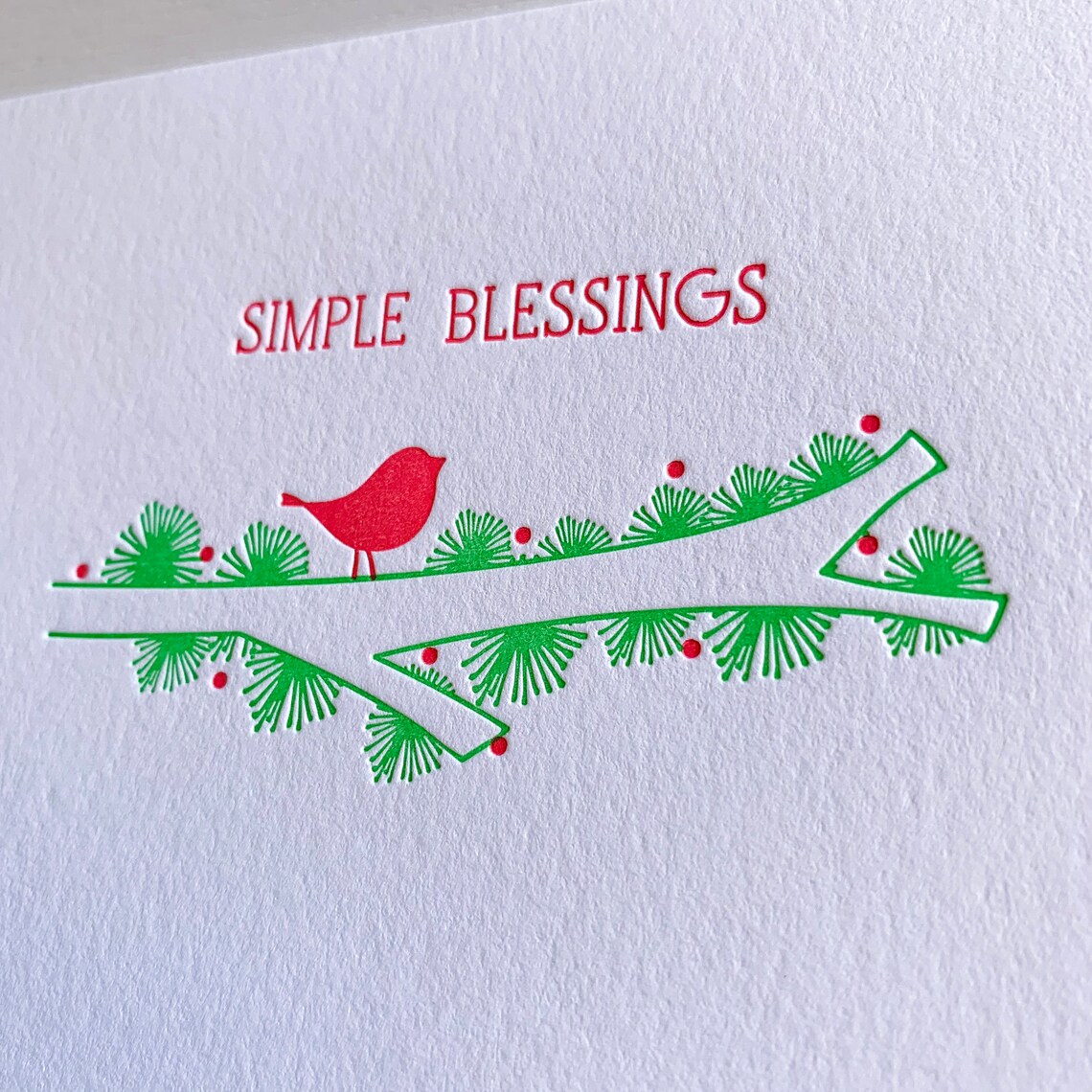 Holiday Cards Letterpress Holiday Cards Christmas Cards Etsy