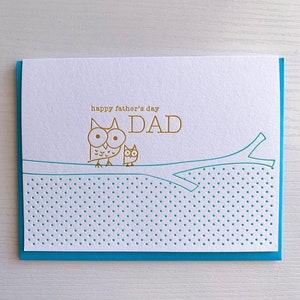 Carte de fête des pères, carte typographique pour papa, jolie carte de fête des pères de bébé