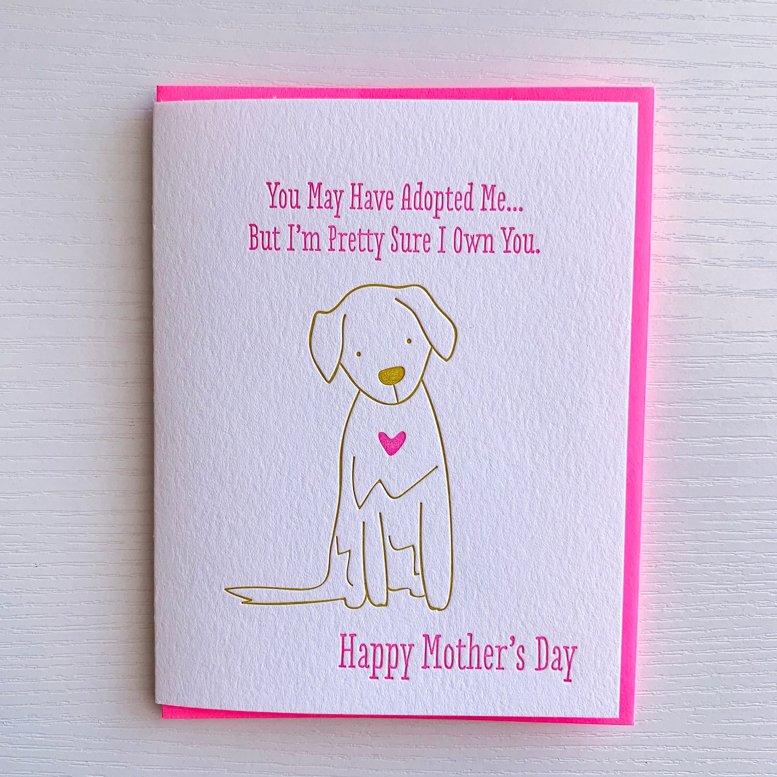 Mother's Day Card From Dog Card From Dog Funny - Etsy