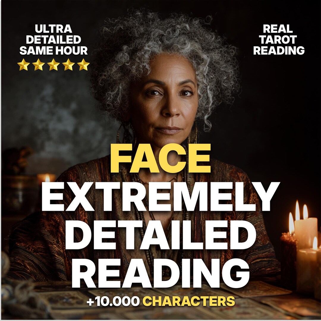 Psychic Face Reading, Intuitive Analysis, Same-hour Delivery - Etsy