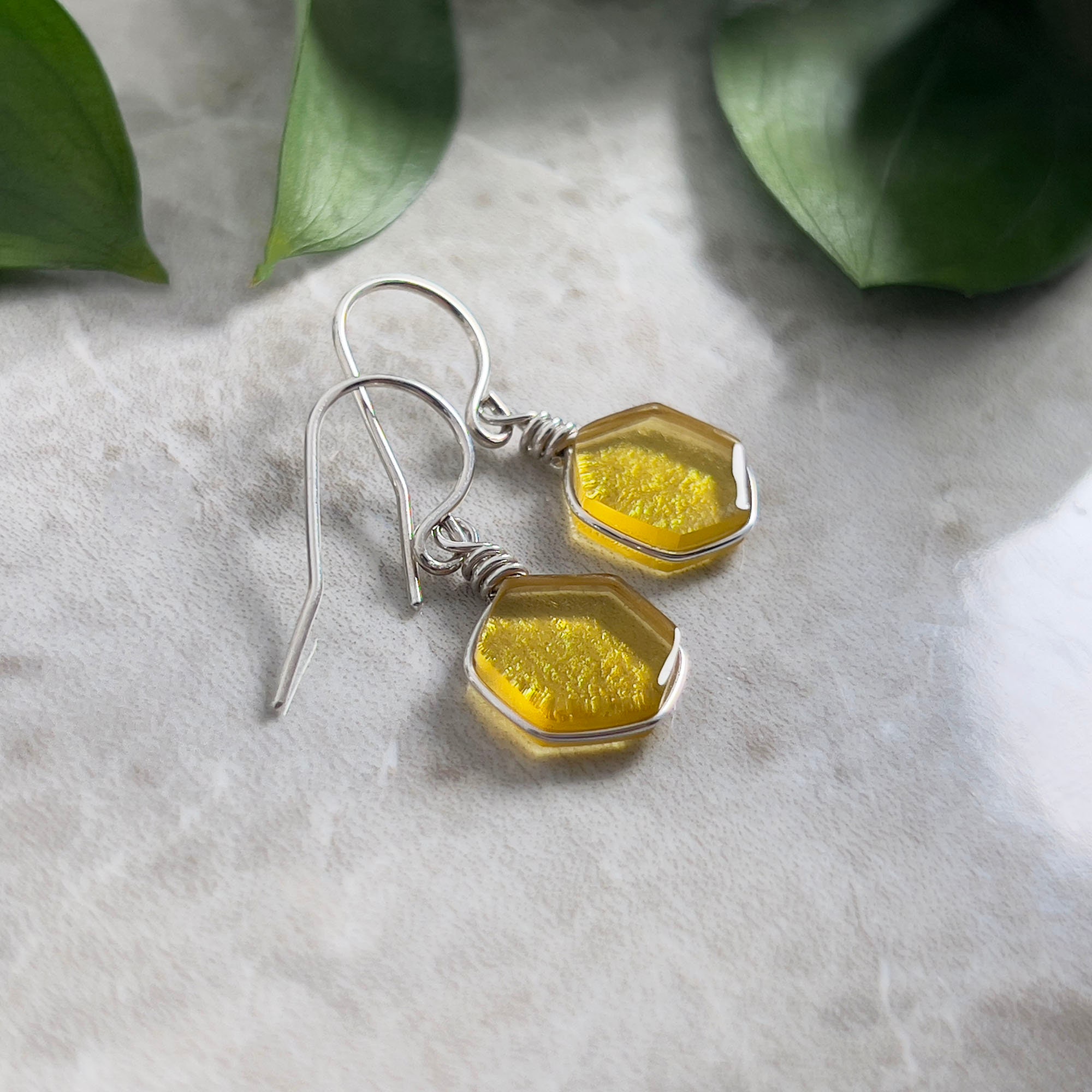 Orecchini In Argento 925 A Forma Di Girasole Con Ape - Regalo Per Donne E Ragazze - Confezione Regalo