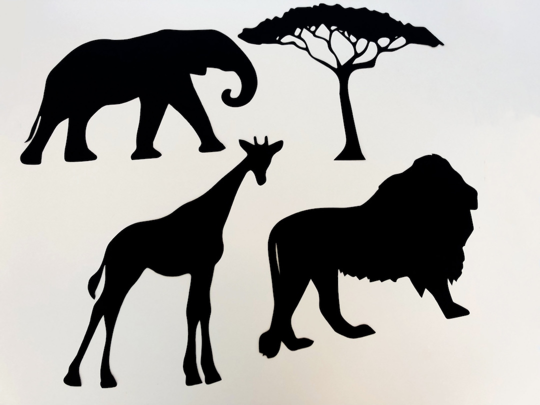 Lion King Cut Outs - Lion King Silhouette - Lion King Shapes - Lion ...