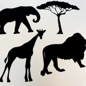Lion King Cut Outs - Lion King Silhouette - Lion King Shapes - Lion King Die Cuts - Lion King Gift Tags - Lion King Place Cards