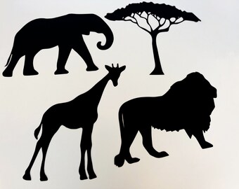 Lion King Cut Outs - Lion King Silhouette - Lion King Shapes - Lion King Die Cuts - Lion King Gift Tags - Lion King Place Cards