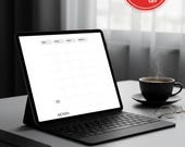 Aesthetic 2026 Digital Planner Dated Daily Weekly Monthly Planner for Women Productivity Journal Goal Tracker School Organizer 13 Free Gifts
