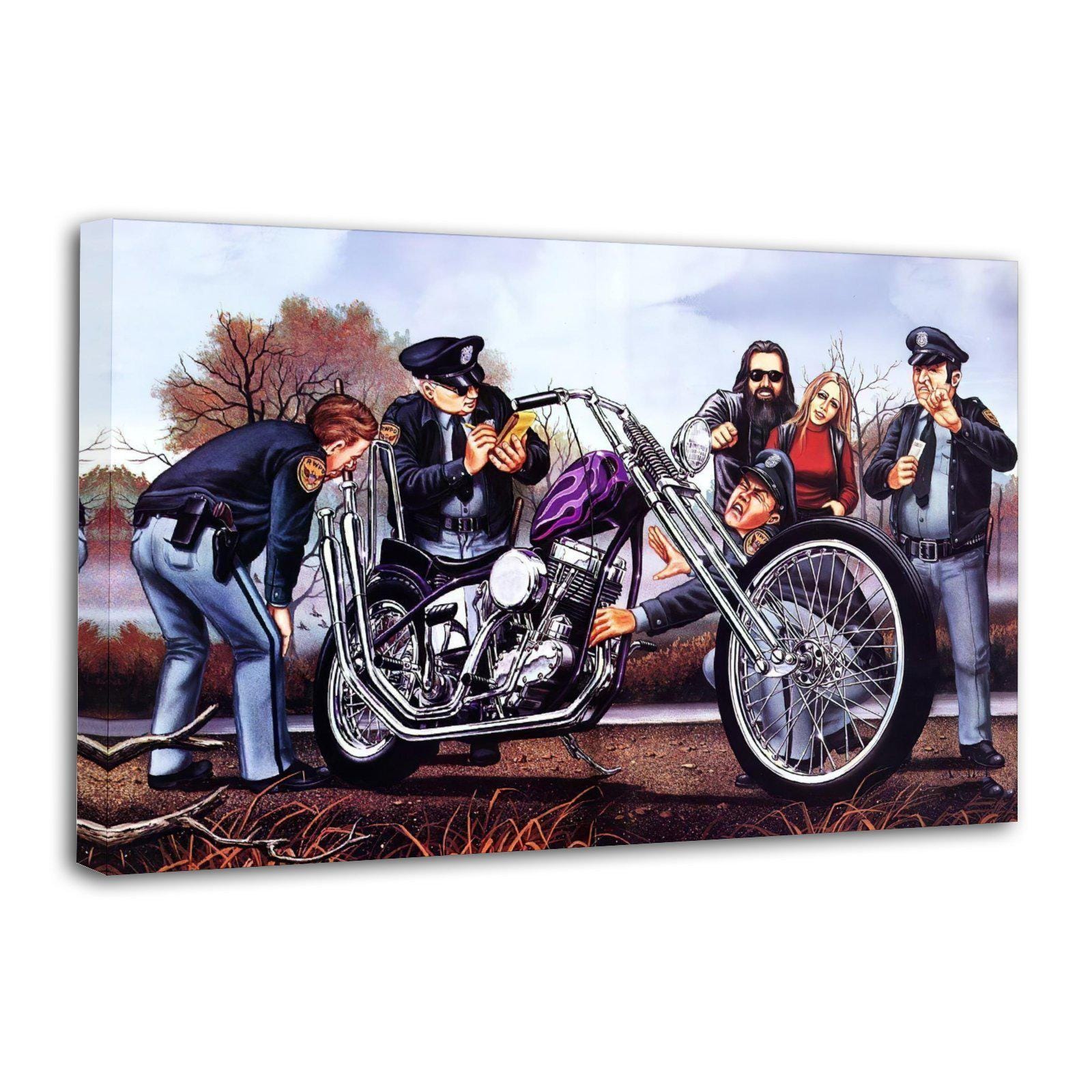 David Mann Motorcycle Art - Etsy Canada