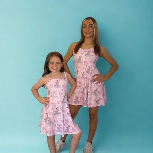 green emerald velvet dress Mommy & Me main image 1