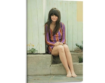 Country Rock Singer Linda Ronstadt Painting On Canvas Wall Art Poster Picture Print Living Room Walls Decor