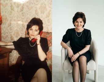 Restauración y colorización de fotos con IA | Dale vida a tus fotos antiguas | Edición de imágenes personalizada, colorea fotos en blanco y negro, cambia el fondo y la pose.