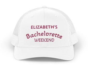 Gorra Snapback para Despedida de Soltera | Gorra Trucker con Nombre Personalizado
