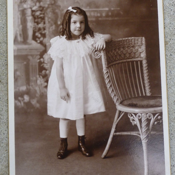 Vintage cabinet card