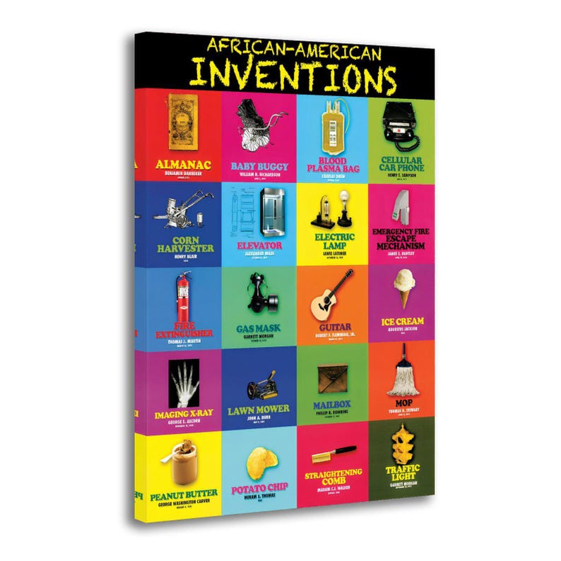 Black Inventors Poster | African American Inventions Art Print - Etsy