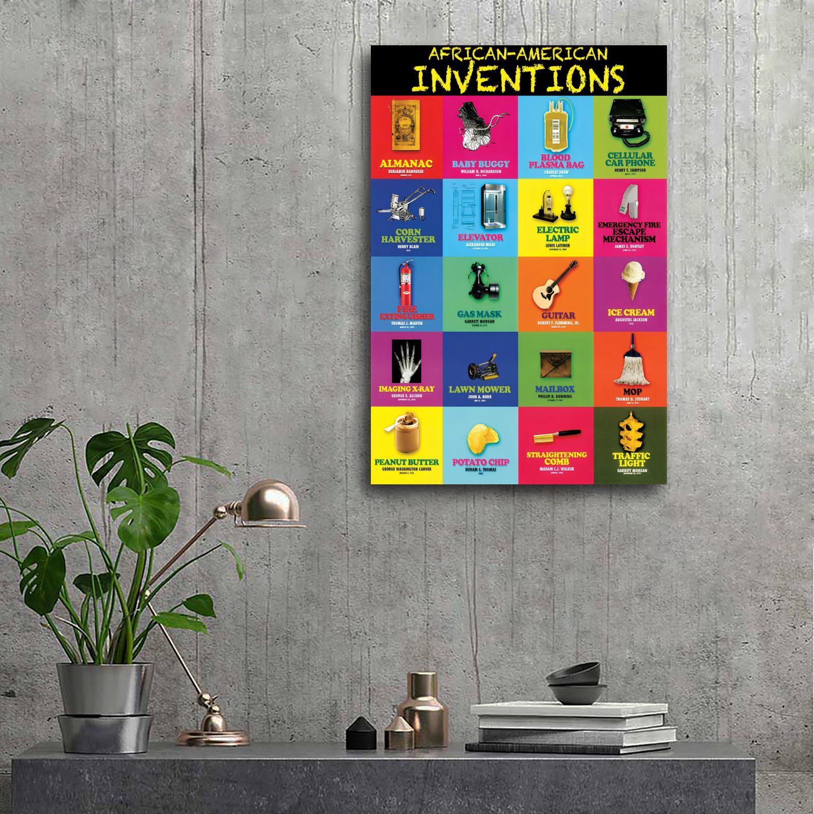 Black Inventors Poster | African American Inventions Art Print - Etsy
