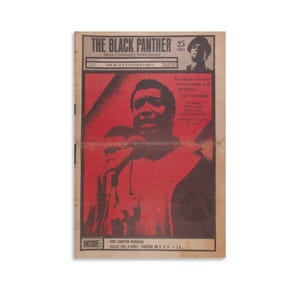 Black panther party poster - Etsy 日本