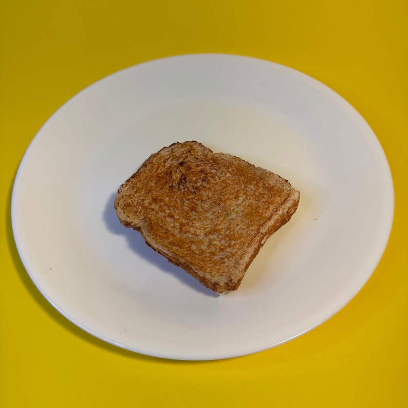 Realistic Toast Slice Fake Food Prop – Artificial Breakfast Bread - Etsy