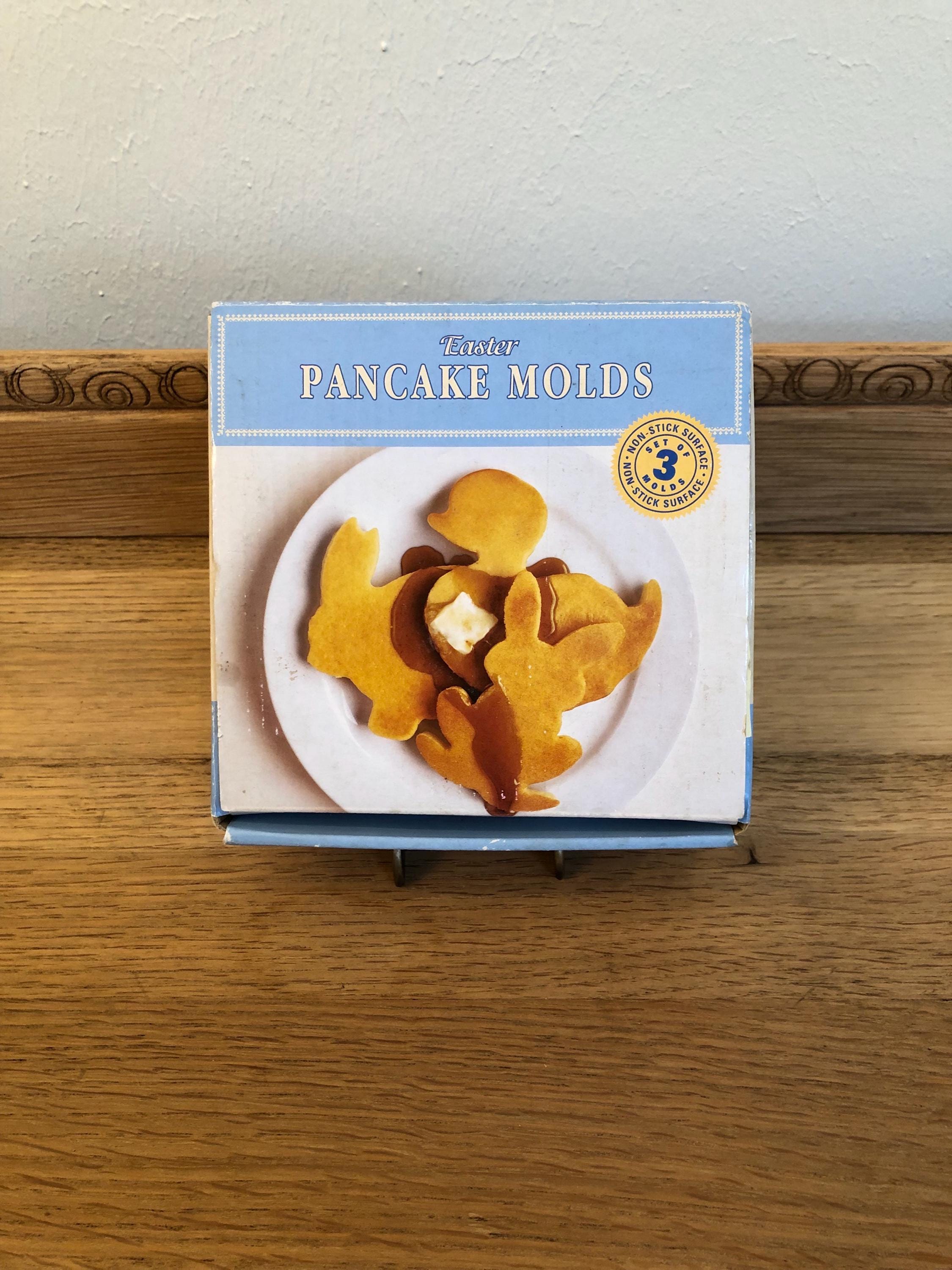 Vintage Williams-Sonoma 2002 Easter Spring Pancake Molds Bunny Rabbit Duck Set of 3