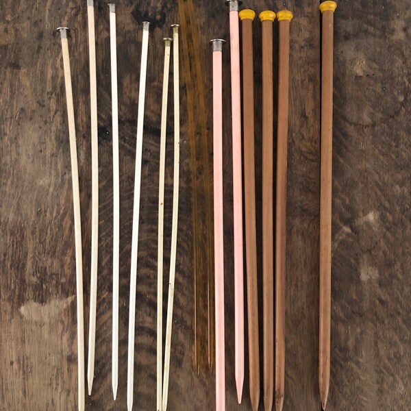 Old Knitting Needles Etsy