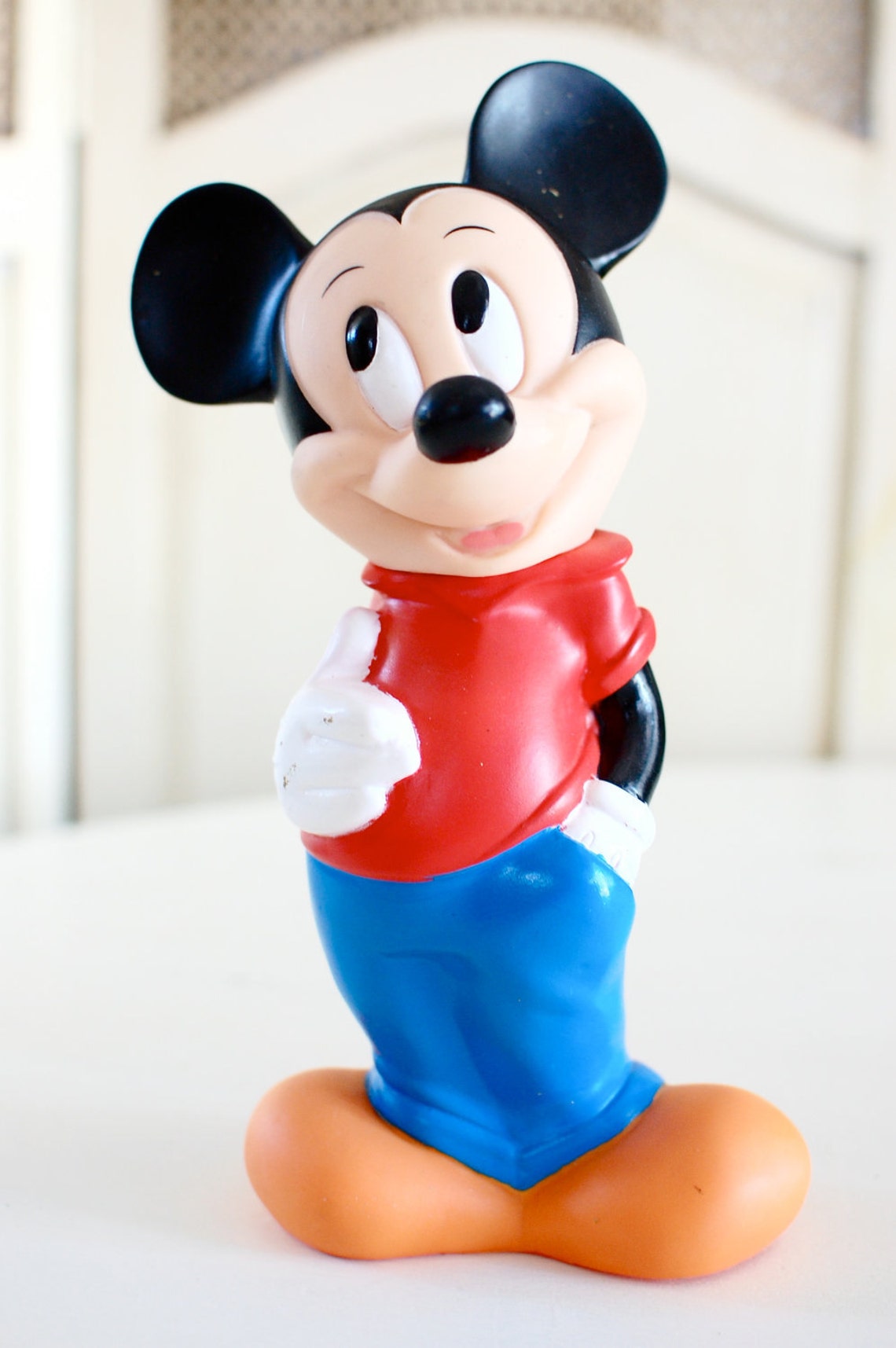 Vintage Mickey Mouse Coin Bank Etsy