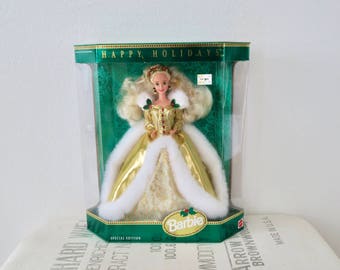 Barbie Happy Holiday 1994 - Spécial Noël - Mattel - Boîte Neuve Vintage