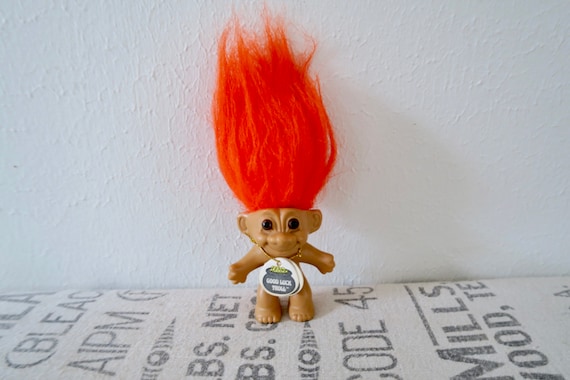 orange hair troll