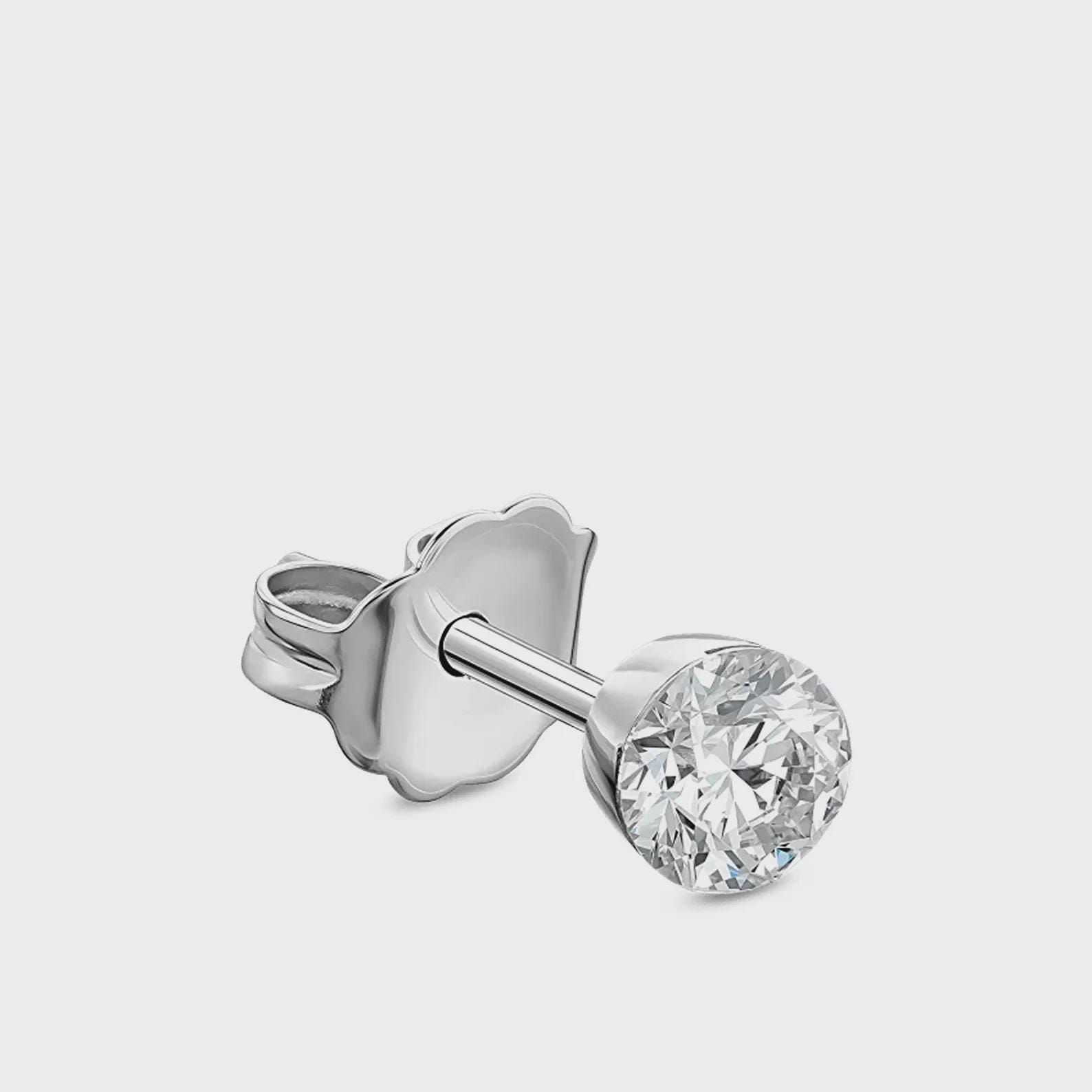 diamond ronaldo earrings