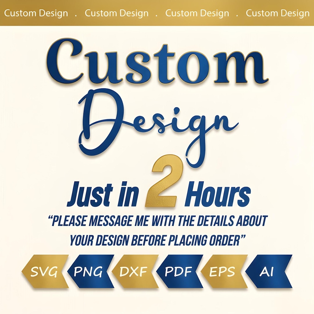 Custom Design in 2 Hours, Personalized SVG & PNG, Custom Name SVG ...